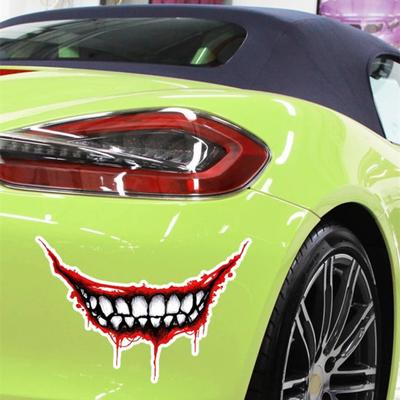 Автомобильная наклейка Водонепроницаемая неувядающая форма губ Большой привлекательный узор для рта, который легко наносить