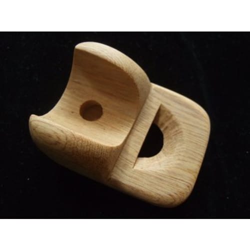 Saomui Nose Flute, Natural Wood