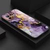 Стильный чехол с мраморным узором и переливом цвета для Xiaomi 14T 13T 12T 11T 14 Pro 12 Mi 11 Lite Poco X3 X4 X5 X6 M5 F5 F6 Pro Мягкий чехол