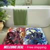Anime Pokemon Primal Groudon Vs Primal Kyogre Battle Print Soft Non Slip Absorbent Indoor Entryway Bathroom Floor Doormat Rug