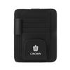 Карман-органайзер на солнцезащитный козырек InnoWave, Совместим с CROWN Crown, Солнцезащитный козырек, Хранение, Многофункциональный автомобильный органайзер для хранения в салоне, Автомобильный зажим для очков, Черный