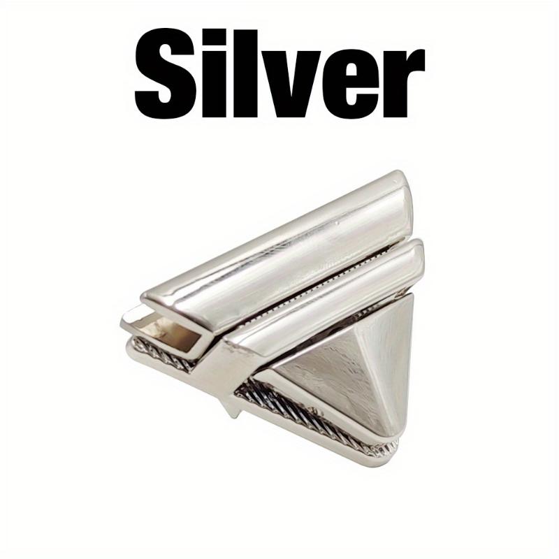 1 шт., металлический треугольный пресс-замок, модная застежка-переключатель, кожаная женская сумка, сумка на плечо, фурнитура для самостоятельного изготовления