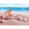 DIY 5D Diamond Painting Sea Shell Starfish Full Round Diamond Embroidery Cross Stitch