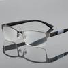 Очки для чтения мужские женские высококачественные полуободковые диоптрийные очки бизнес мужские очки для пресбиопии +1.0 1.5 2.0 2.5 4