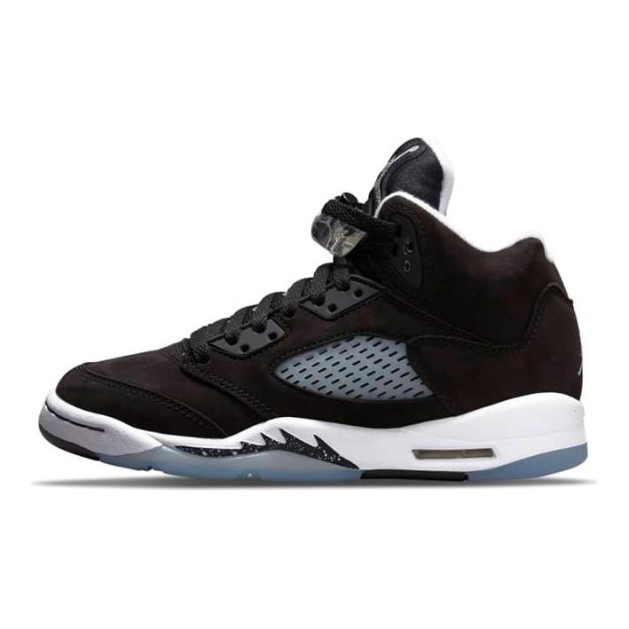 Детские кроссовки Air Jordan 5 Retro GS Oreo 2021 Black White Cool-Grey 440888-011