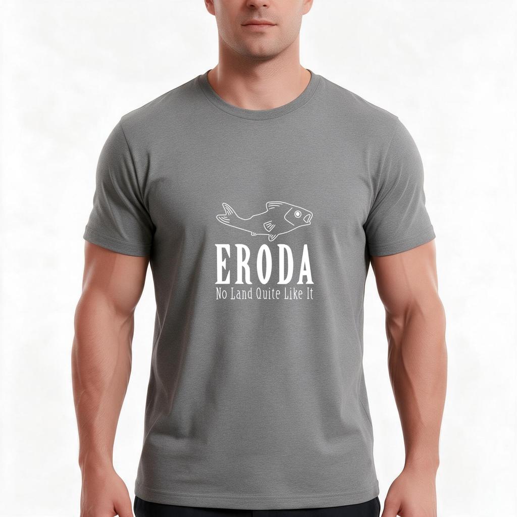 Eroda Tshirt Summer Casual Cotton Tee Oversized Streetwear Tops Vintage Graphic Print Loose Fit Short Sleeve 100 Cotton