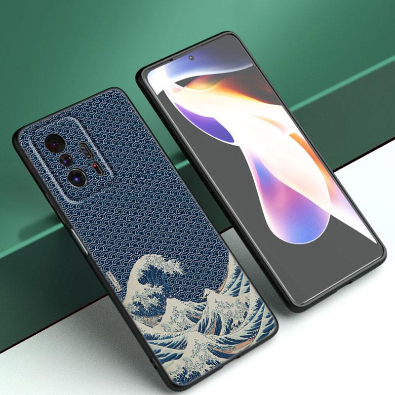 Чехол для телефона Japan Wave Anime Dragon для Xiaomi Mi A2 8 9 SE Note 10 10T 11 12 Lite 9T 11T 12S 12T Pro A3 6X 12X TPU черный чехол