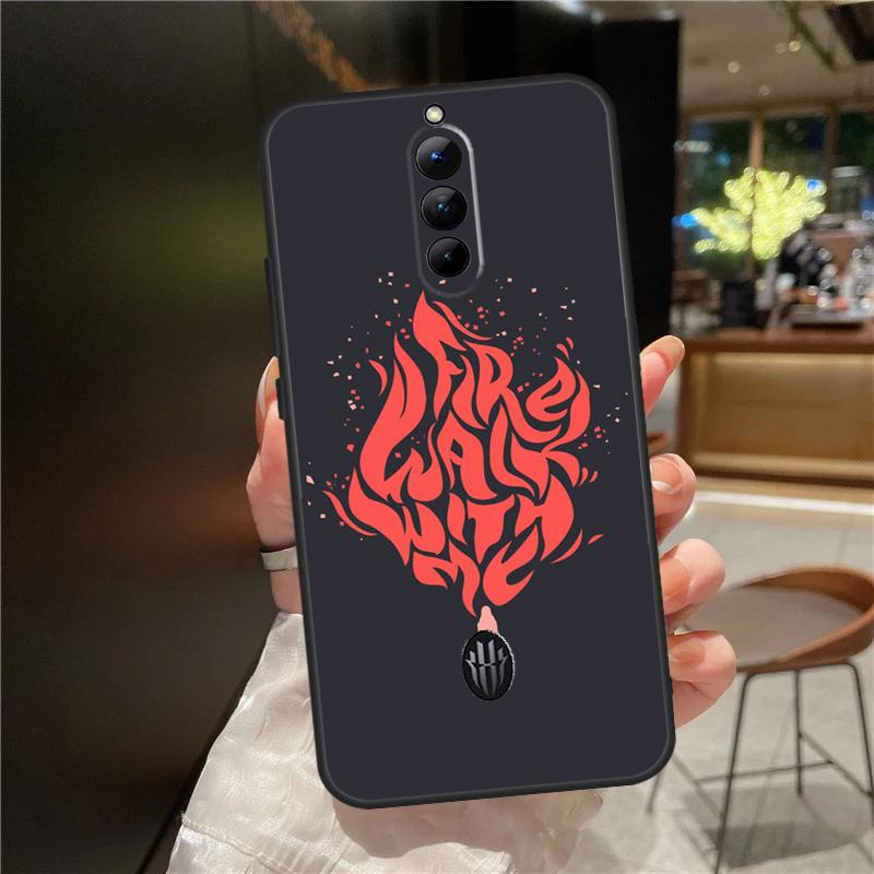 Чехол 'Fire Walk With Me' из Твин Пикс для ZTE Nubia Red Magic 8 8S 9 9S 10 10S 11 Pro Plus 6 7 6S 7S Для RedMagic 10 Air Чехол