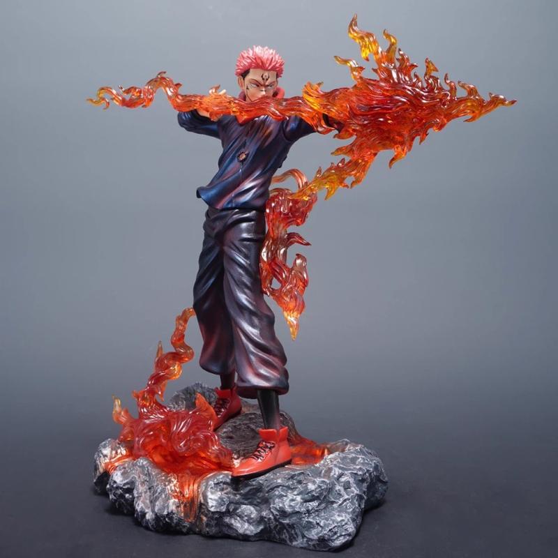 Jujutsu Kaisen 30см Экстремальное Издание Сукуна Фигурки Действия Юдзи Итадори Аниме Игрушка GK Модель ПВХ Раскрашенная Готовая Статуя Подарки Мальчикам