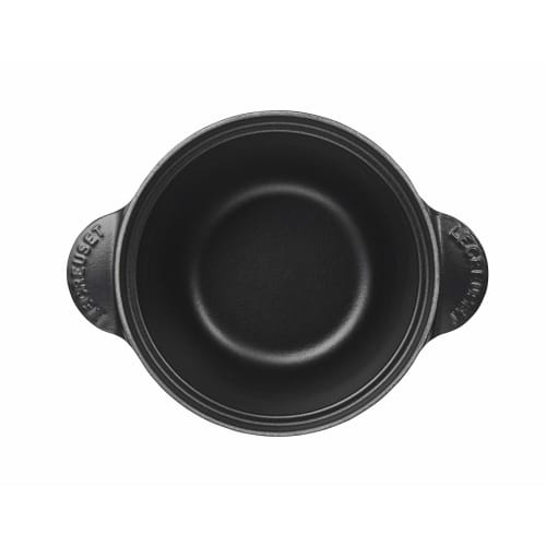 Le Creuset Cocotte Every 18" Cast Iron Enamel Pot, Matte Black, Gas, Induction, and Oven Compatible [Official Japanese Product]