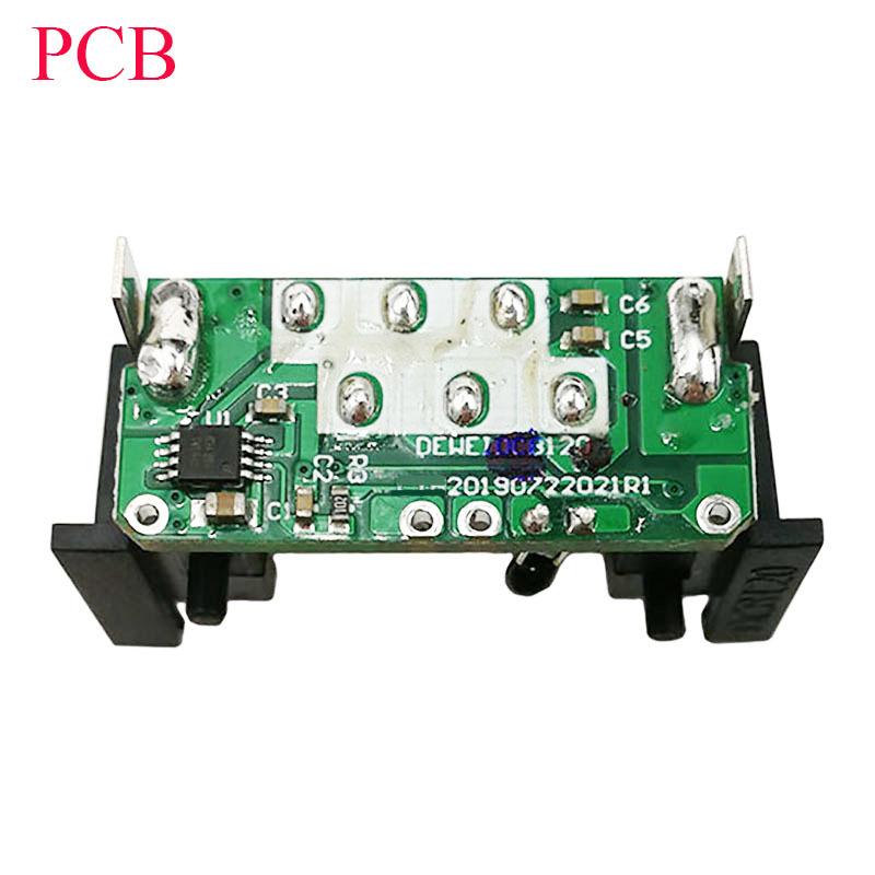 Пластиковый корпус для аккумулятора DCB120, плата защиты зарядки PCBA, коробка для литий-ионного аккумулятора DeWalt 10.8V 12V dcb125 dcb127