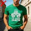 Math Gym Humor Shhh Im Doing Math Weightlifting Design Men TShirt Cotton Casual Streetwear Gift for Fitness Enthusiasts