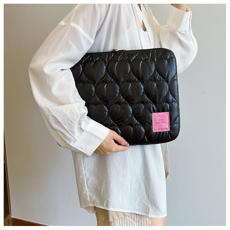 Корейская милая вышивка для 15-дюймового ноутбука и 11-дюймового iPad, многоцветный хлопковый дизайн в виде макарон