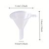 Laboratory Mini Funnel, Plastic Funnel, Perfume Subpackage, Essential Oil, Leisure Kitchen