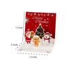 3D Pop Up Christmas Cards Foldable Greeting Cards Festive Holiday Cards New Year Blessings Cards Colorful Message Card Gift Cards For Christmas