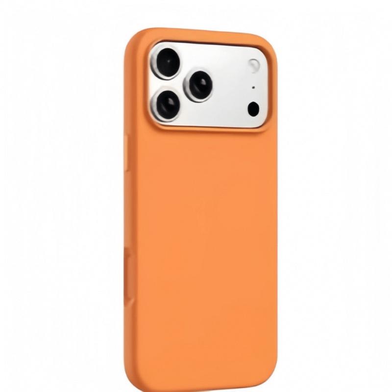 New Pure Color Liquid Silicone Case for iPhone 17 Pro Max: Anti-Fall Design