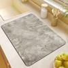 Luxury Drain Pad Marble Grain Countertop Dry Mats Insulation Mat Dish Drying Mat  Table Decor