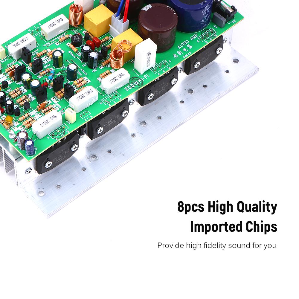 Power Amplifier Board Dual/Mono Channel Power Amplifier Module Large Power Audio Amplifier Board Stereo Audio Module Finished Product