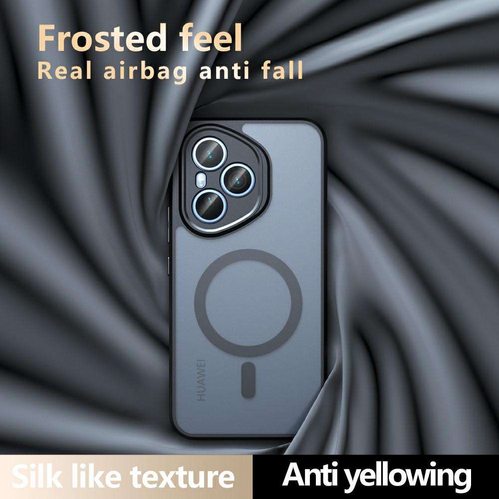 Для Honor 400 Pro 5G (Глобальный) Чехол, совместимый с MagSafe, матовая накладка для телефона из ТПУ+ПК