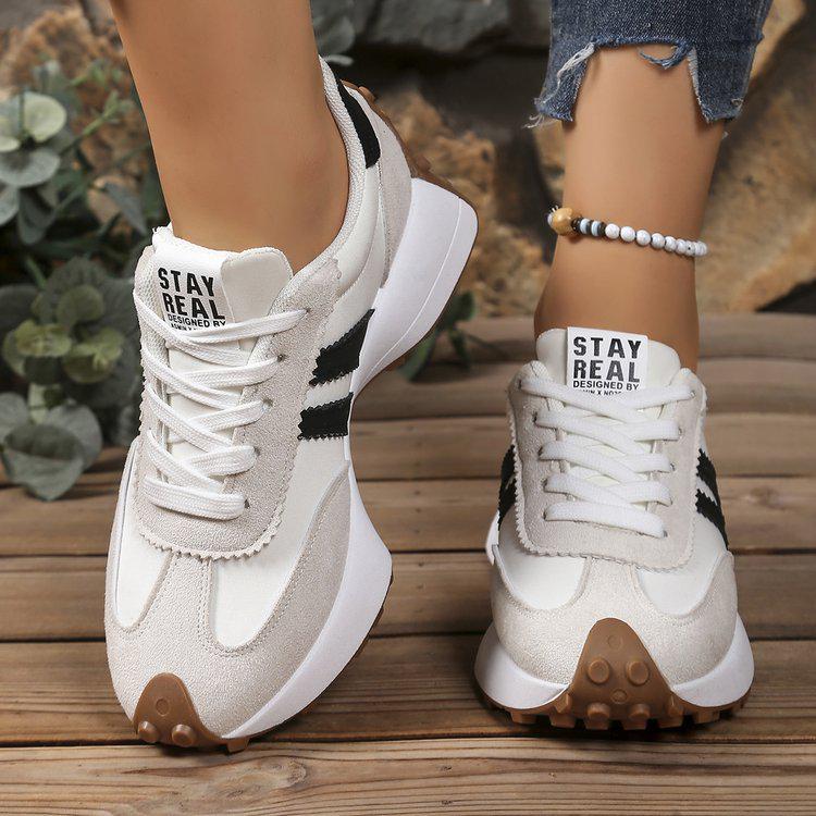Женские кроссовки- dad sneakers большого размера 2025 года с зауженной талией - Повседневная спортивная обувь на толстой подошве для весны/лета
