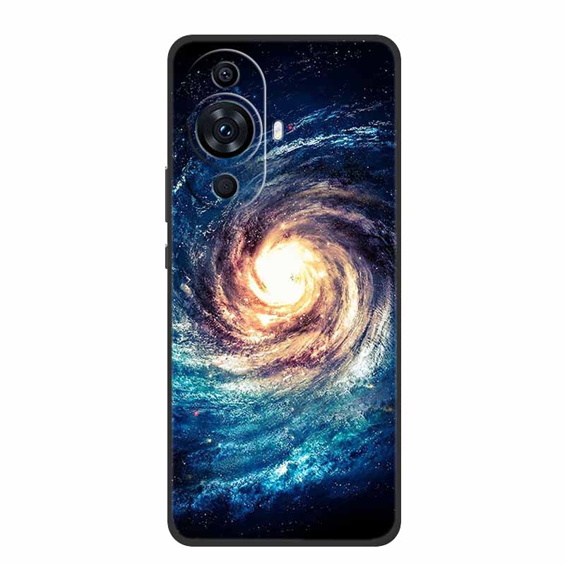 Чехол для телефона Huawei Nova 12s Задняя крышка Ударопрочный Черный Силикон Мягкий Funda для Huawei Nova 12s Чехол Nova12s 6.7" Coque