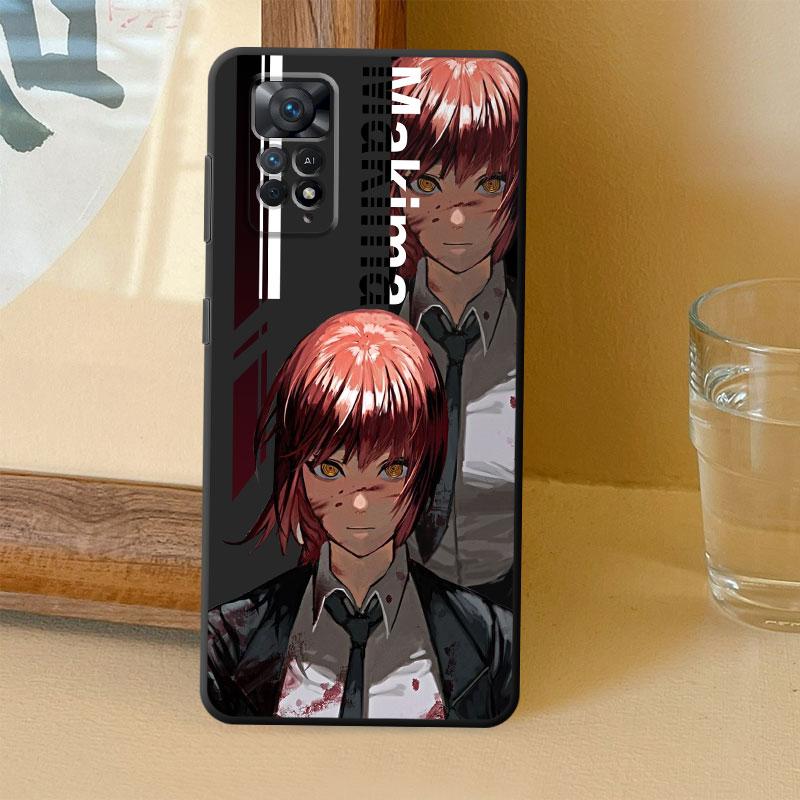 Силиконовый чехол-капа для Samsung Galaxy S22 S21 S20 Note 20 Ultra 10 Plus 8 9 S23 5g Note 10 Lite с бензопилой Man Denji