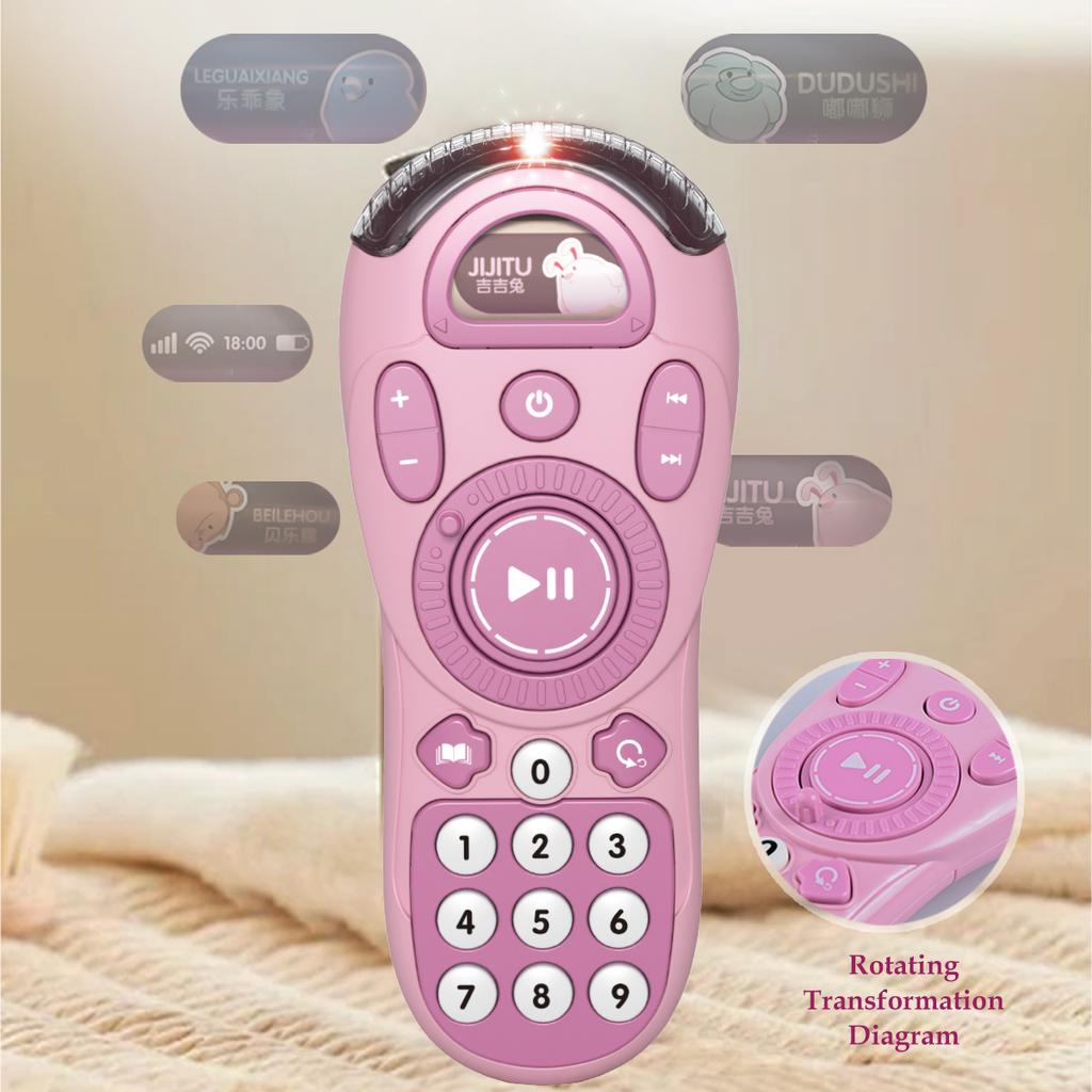 Игрушки-телефоны с дистанционным управлением для детей, игрушка-смартфон со светомузыкальными эффектами, подарки для раннего обучения для мальчиков и девочек