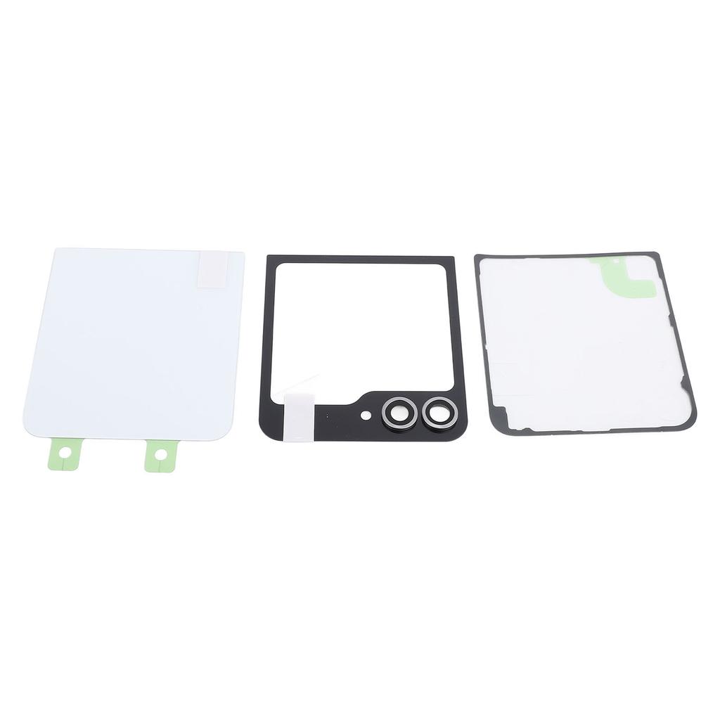 Flip Phone Back Cover Glass with Pre Installed Lens Repair Tool Kit Flip Phone Back Glass Replacement for Galaxy Z Flip