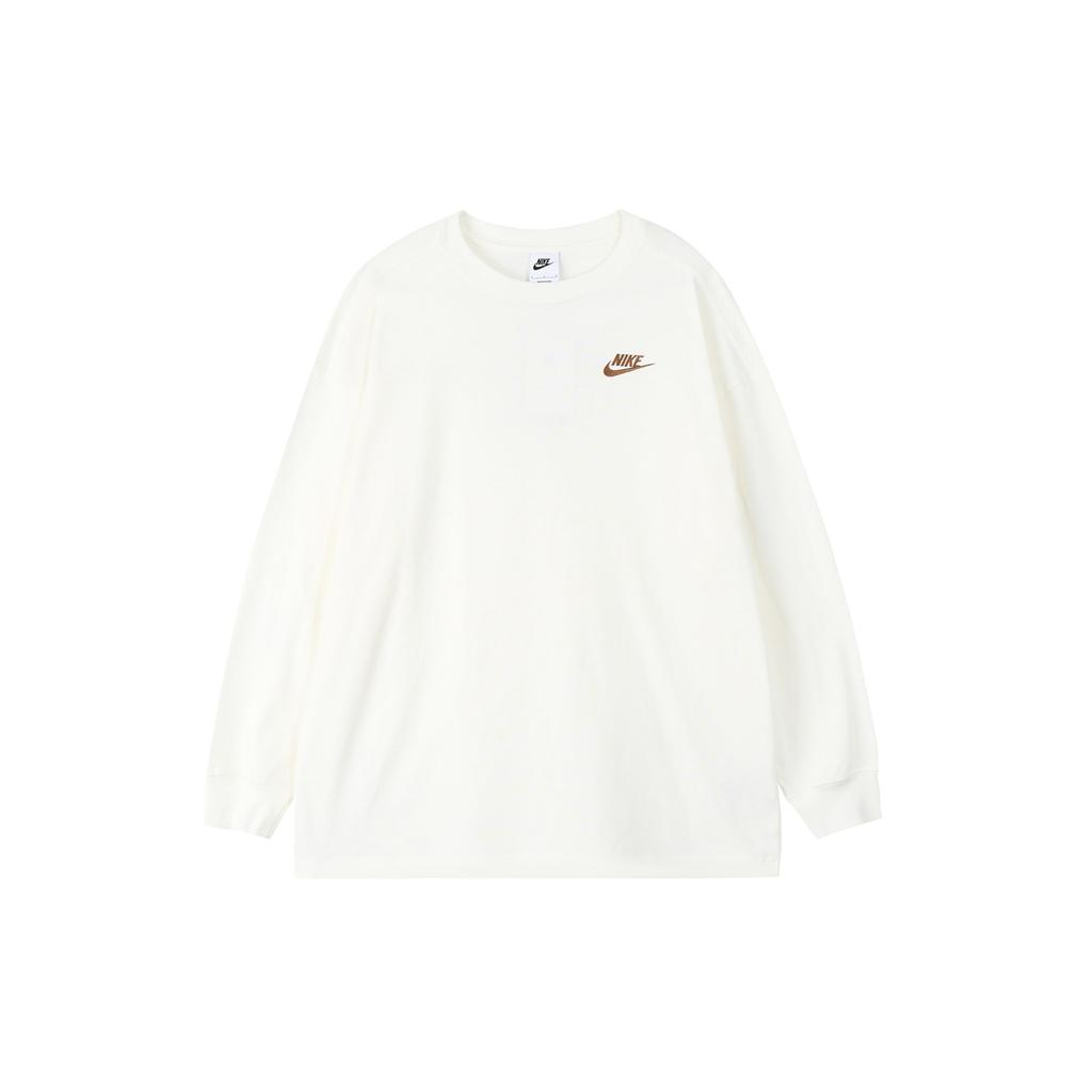 Nike Женская футболка с длинным рукавом для спорта, бежевая HJ0838-133