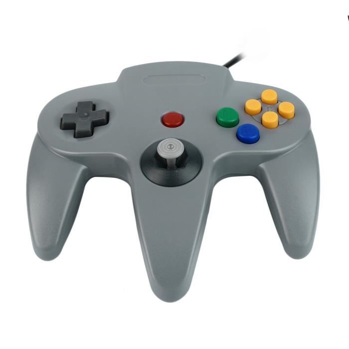 Геймпад - Nintendo - Контроллер N64 - Проводной - Серый - 10 активных кнопок