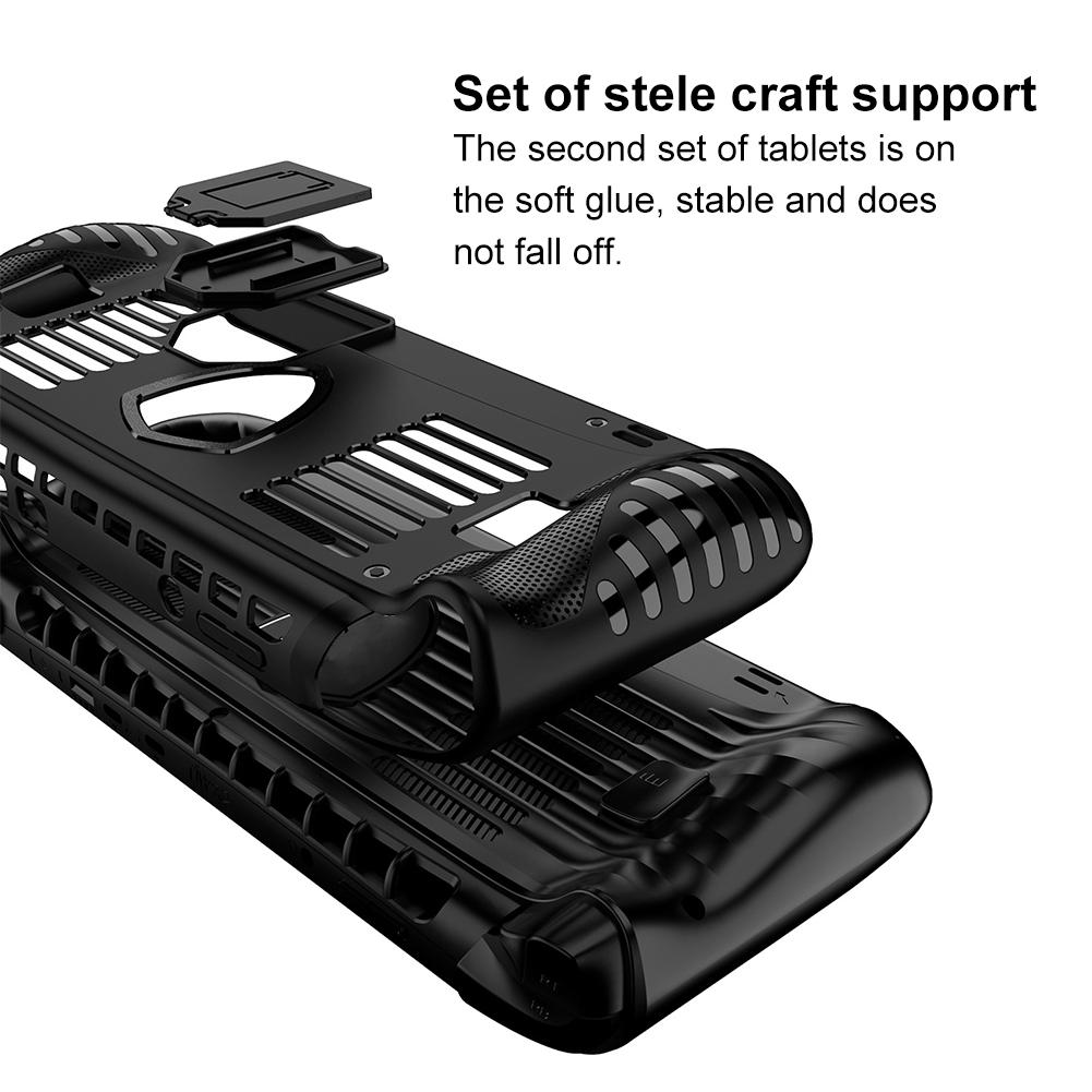 Handheld Game Console Case for MSI Claw 8 AI+ 2025 TPU with Kickstand Host Shell Shockproof Soft Case Cover Anti-Scratch