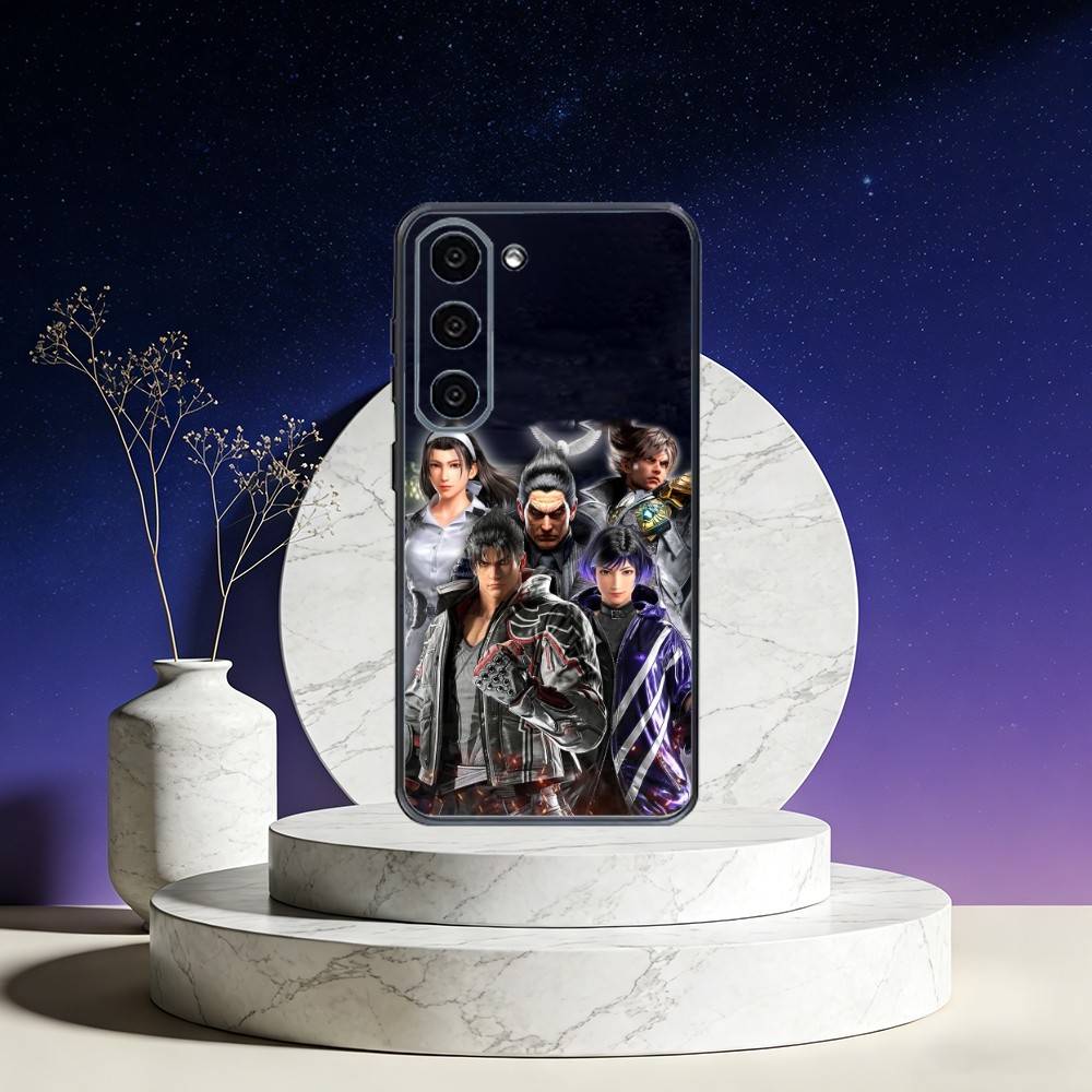Чехол для телефона Game T-Tekken 8 Для Samsung Galaxy A73,A72,A71,A70,A53,A52,A51,Других Мягкий Черный Чехол