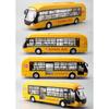 Car Model 1:32 Alloy Diecast Bus With Light Sound For Collectors