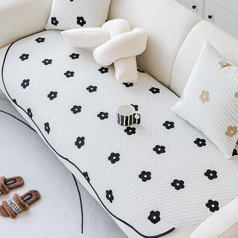 Диванная подушка специальной формы Four Seasons Universal Irregular Straight Row Tofu Block Диванная подушка Нескользящий Чехол для дивана Полотенце