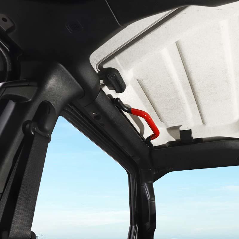 Ручка для крыши автомобиля, металлическая, дверная рама, трос, поручни для Jeep Wrangler JL, Gladiator JT 2018 Up