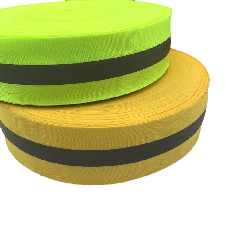 1 cm Reflective High-Brightness Ribbon for Student Schoolbags and Night Traffic Warning.