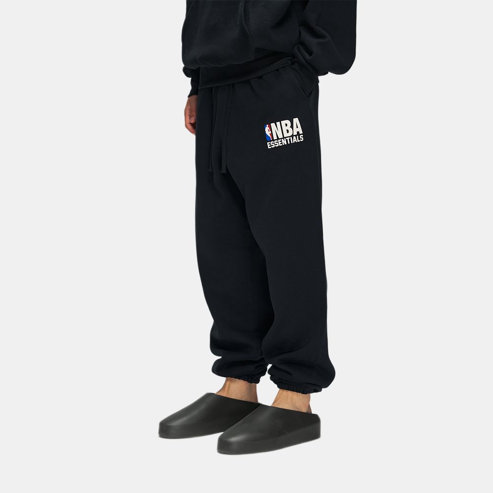 Fear of God Штаны Essentials x NBA Классический крой Черные Мужские Низ 130NB254801F