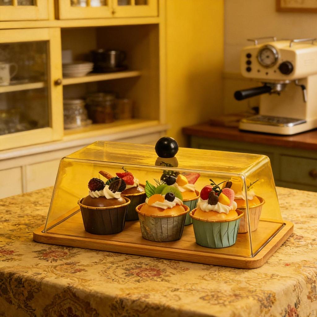 Прямоугольный поднос для торта Прямоугольное блюдо для выпечки Кухонный поднос для кексов S