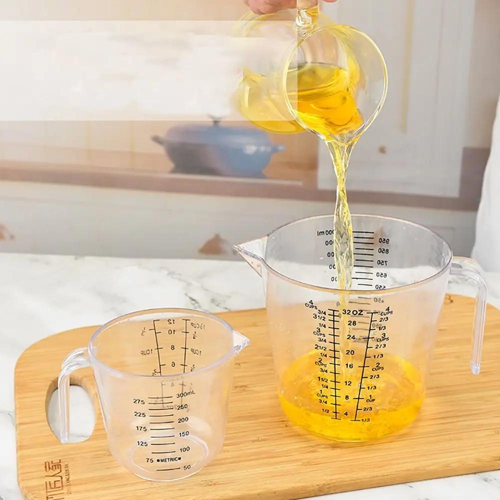150ml Household Measuring Cup Transparent Tape Scale Large Capacity Baking Scale Cup Milk Tea Measuring Tool Measuring Cup