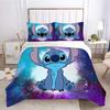 Домашний текстиль Комплект из трех предметов Звездное небо Мультяшная Цифровая печать Одеяло Наволочка Постельное белье
