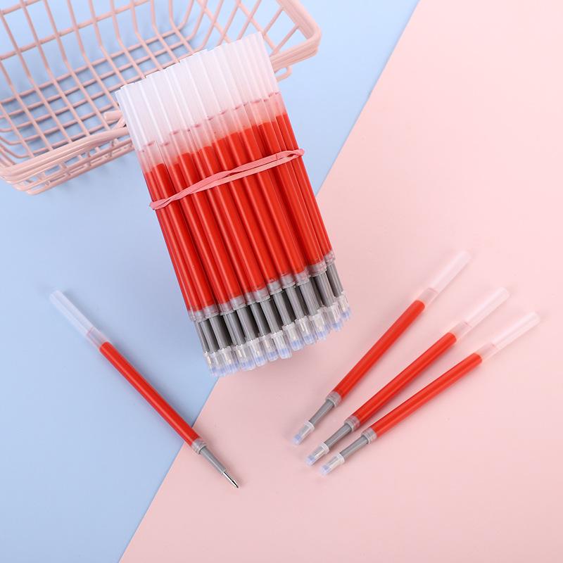 Стержень для гелевой ручки K35 с кнопочным механизмом – пулевидный наконечник, большая емкость, долговечный для офиса и школы