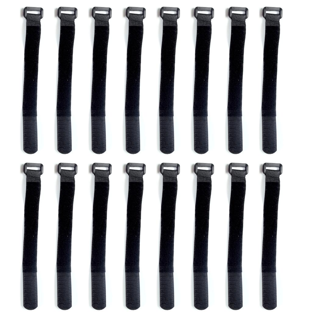 16 шт. держатели для удочек крепежный кабель регулируемые ремни для удочек с крючками и петлями