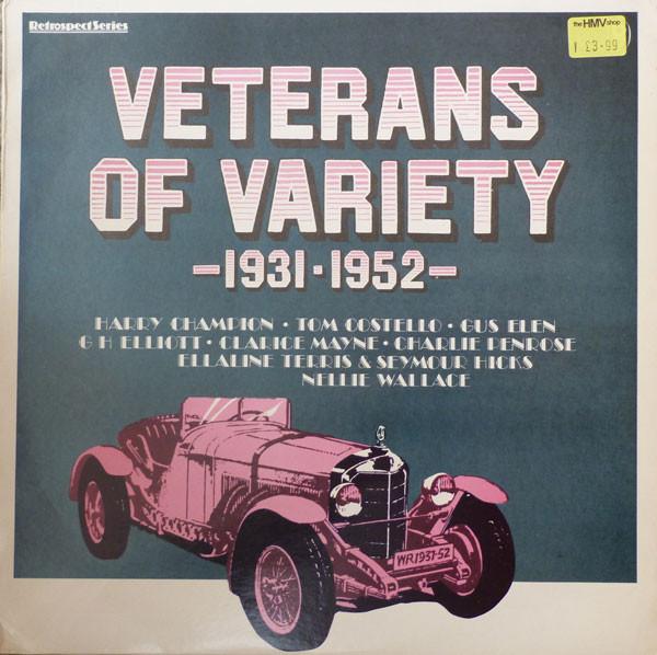 LP Пластинка РАЗНЫЕ ИСПОЛНИТЕЛИ - Ветераны эстрады 1931-1952 SH357 World Records 1980 Великобритания Поп Б/У