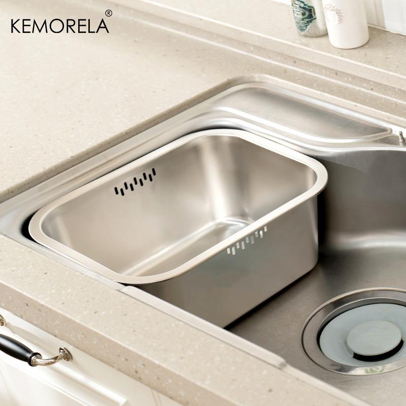 Портативная миска для мытья посуды 10 л Большая миска из нержавеющей стали, Многоцелевая кухонная раковина, Таз для посуды, Бассейн для мытья овощей