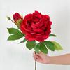 1шт искусственные цветы домашний декор букет пионов высокое качество свадебная цветочная композиция элегантный и роскошный 2 головки 62см