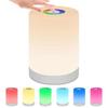 Bedroom Colorful Night Light Wake Up Breastfeeding Handheld Lamp RGB Touch Dimming USB Charging Pat Light