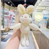 Car Keyring Key Chain Bunny Plush Doll Rabbit  Plush Doll Plush Keyring Bunny Plush Keychain
