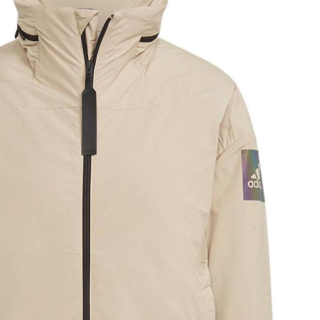 adidas Myshelter ветрозащитная однотонная спортивная куртка женская куртка цвета хаки GR0597