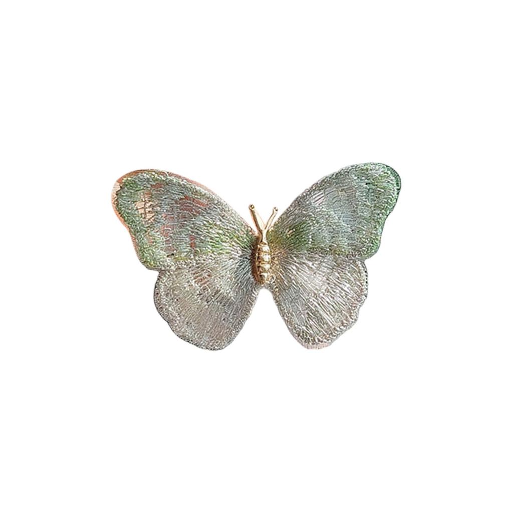 Супер легкая роскошная ретро вышитая бабочка брошь мечтательный цветовой темперамент корсаж одежда аксессуары для женщин