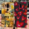 For LG G7 thinQ Case G710EM LM-G710 G710 Luxury Painted Cover Soft Silicone Phone Cases For LG G7 ThinQ Back Covers 6.1'' Bumper